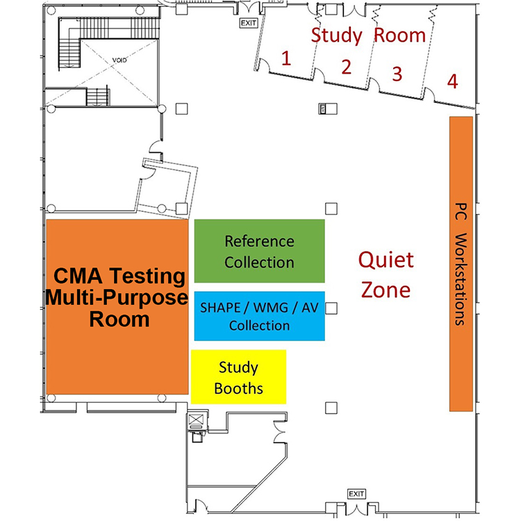 LRC 2/F Floor Plan