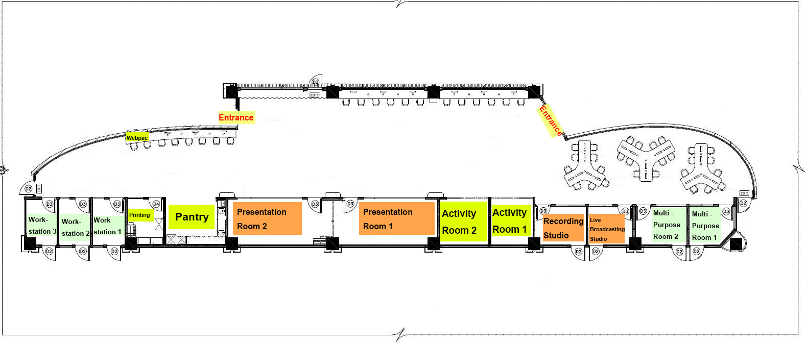 Learning Commons Floor Plan